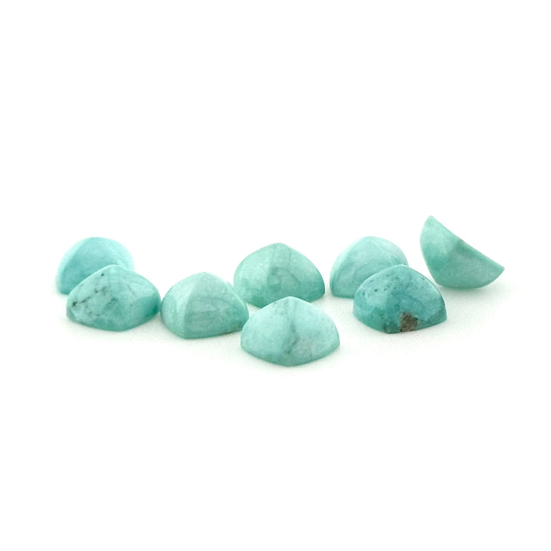 6 to 10mm Mexican Turquoise Sugarloaf Cabs