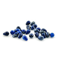 6x4 to 7x5mm Chilean Lapis Teardrop Beads