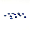 5 to 6.8mm Chilean Lapis Heart Cabs