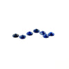 6 to 8mm Chilean Lapis Round Cone Cabs