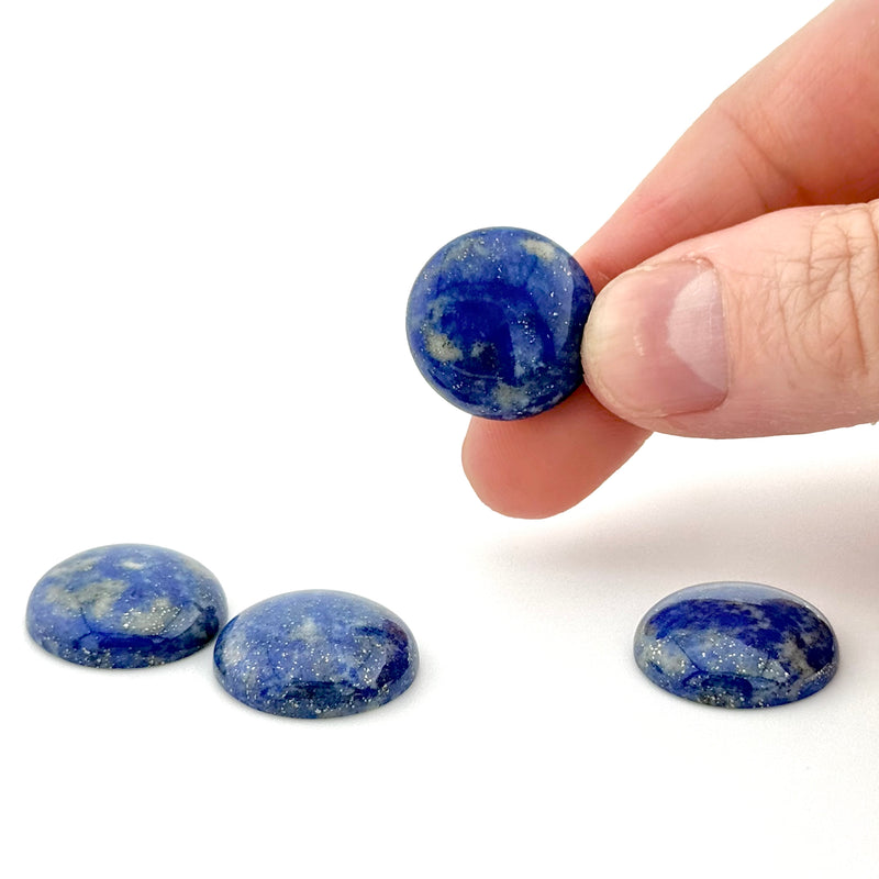 18mm Chilean Lapis Round Cabs