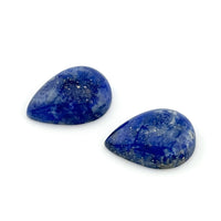 18x13mm Chilean Lapis Pear Cabs