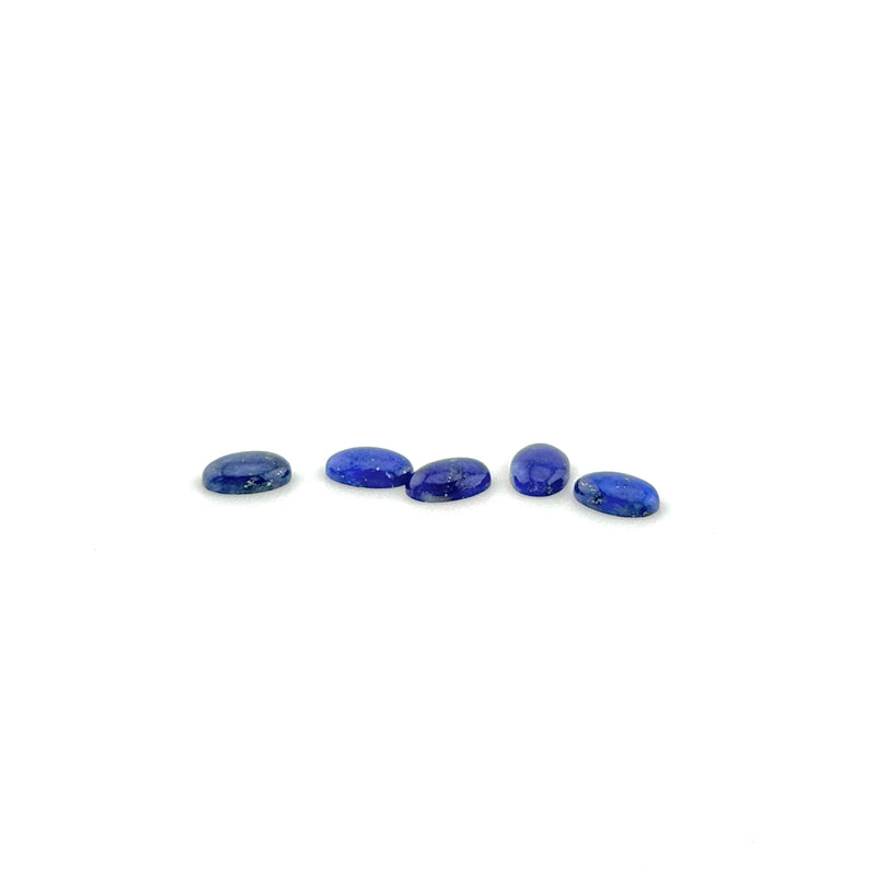 6x4mm Chilean Lapis Oval Cabs