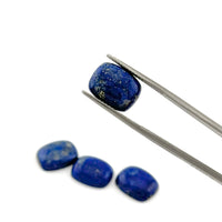 14x11mm Chilean Lapis Cushion Cabs