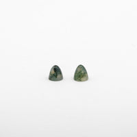 3mm Moss Agate Bullet Cabs