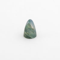 4 to 6mm Moss Agate Bullet Cabs