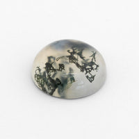 10 to 12mm Moss Agate Round Cabs