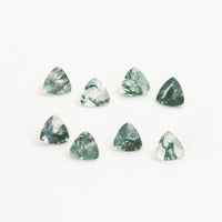 3mm Moss Agate Trillions