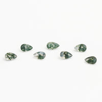 4x2.5mm Moss Agate Pears