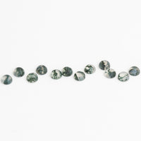 3mm Moss Agate Round Cabs