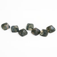 6 to 8mm Moss Agate Sugarloaf Cabs