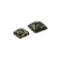 8 to 10mm Wyoming Turritella Agate Square Cabs