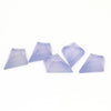 12x9 to 14x10mm Mexican Blue Chalcedony Rose Cut Kites