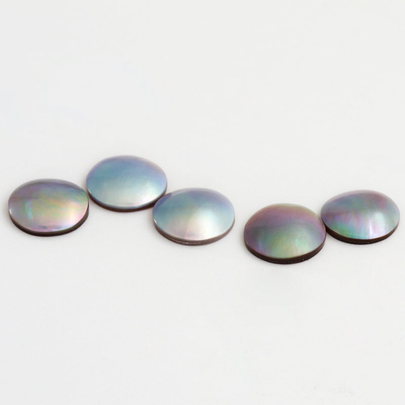 9.5-10mm Gem Round Mabe Cortez Pearls®