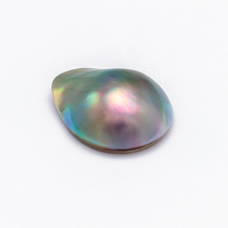 15.4x12.5mm Gem Mabe Cortez Pearl®