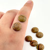 12 to 26mm Oregon Golden Desert Jasper Round Cabs