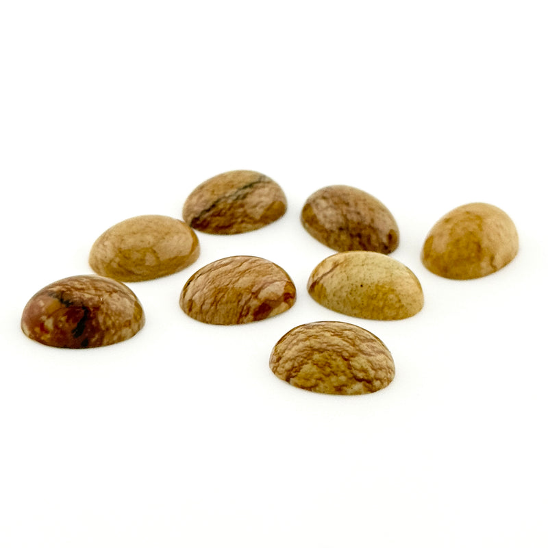 10x8 to 25x18mm Oregon Golden Desert Jasper Oval Cabs