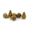 15x10mm Oregon Golden Desert Jasper Pear Beads