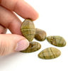 21x13 to 36x23mm Oregon Golden Desert Jasper Asymmetrical Teardrop Cabs