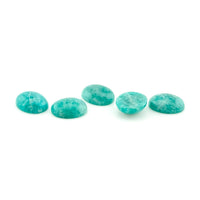 6x4 to 18x13mm Amelia Teal Amazonite™ Oval Cabs