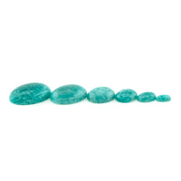 6x4 to 18x13mm Amelia Teal Amazonite™ Oval Cabs