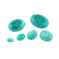 6x4 to 18x13mm Amelia Teal Amazonite™ Oval Cabs