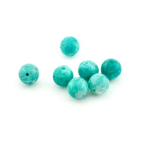 8mm Amelia Teal Amazonite™ Round Beads