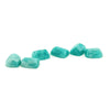 10x8 to 14x10mm Amelia Teal Amazonite™ Sugarloaf Cabs