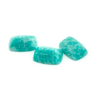 10x8 to 14x10mm Amelia Teal Amazonite™ Sugarloaf Cabs