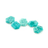 8x6mm to 16x12mm Amelia Teal Amazonite™ Hex Tablets™