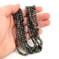 4mm Labradorite Round Bead Strands
