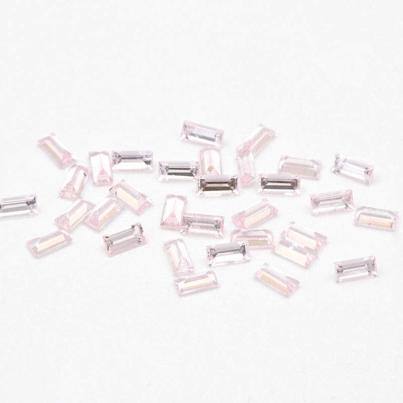 4x2 to 6x3mm Morganite Baguettes