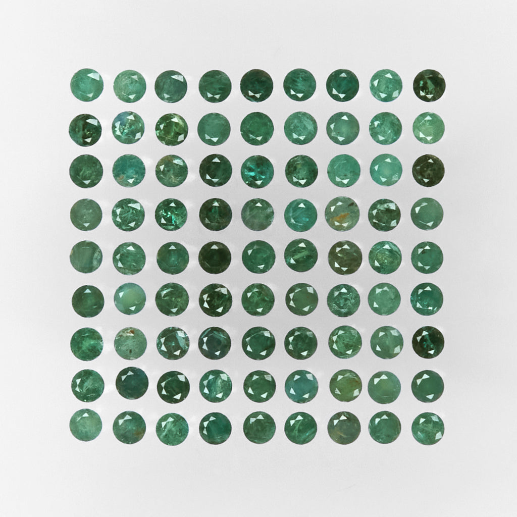 1 to 2mm AA Dark Brazilian Alexandrite Rounds
