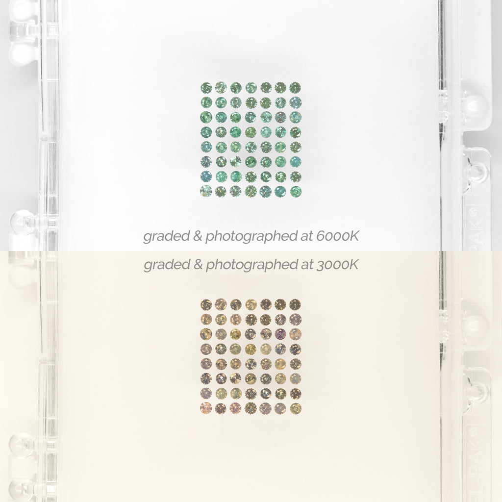 1 to 2mm AAA Light Brazilian Alexandrite Rounds