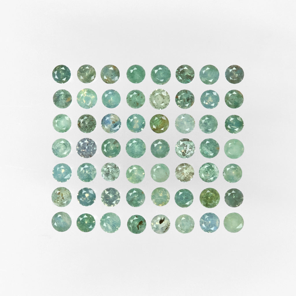 1 to 2mm AA Light Brazilian Alexandrite Rounds