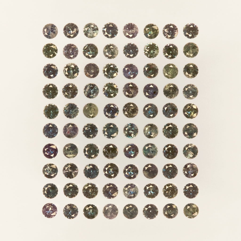 1 to 2mm AAA Medium Brazilian Alexandrite Rounds