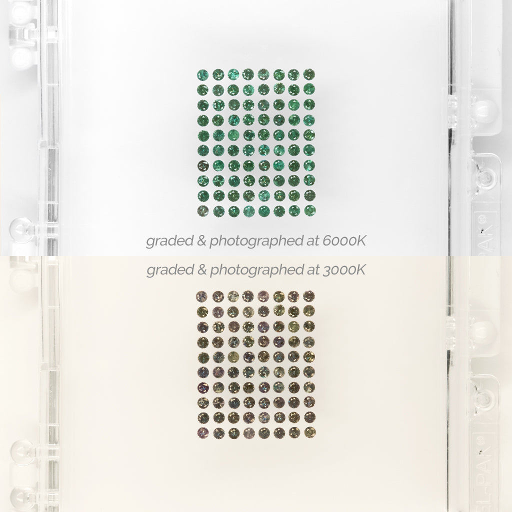 1 to 2mm AAA Medium Brazilian Alexandrite Rounds