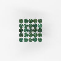 1 to 2mm AA Dark Brazilian Alexandrite Rounds