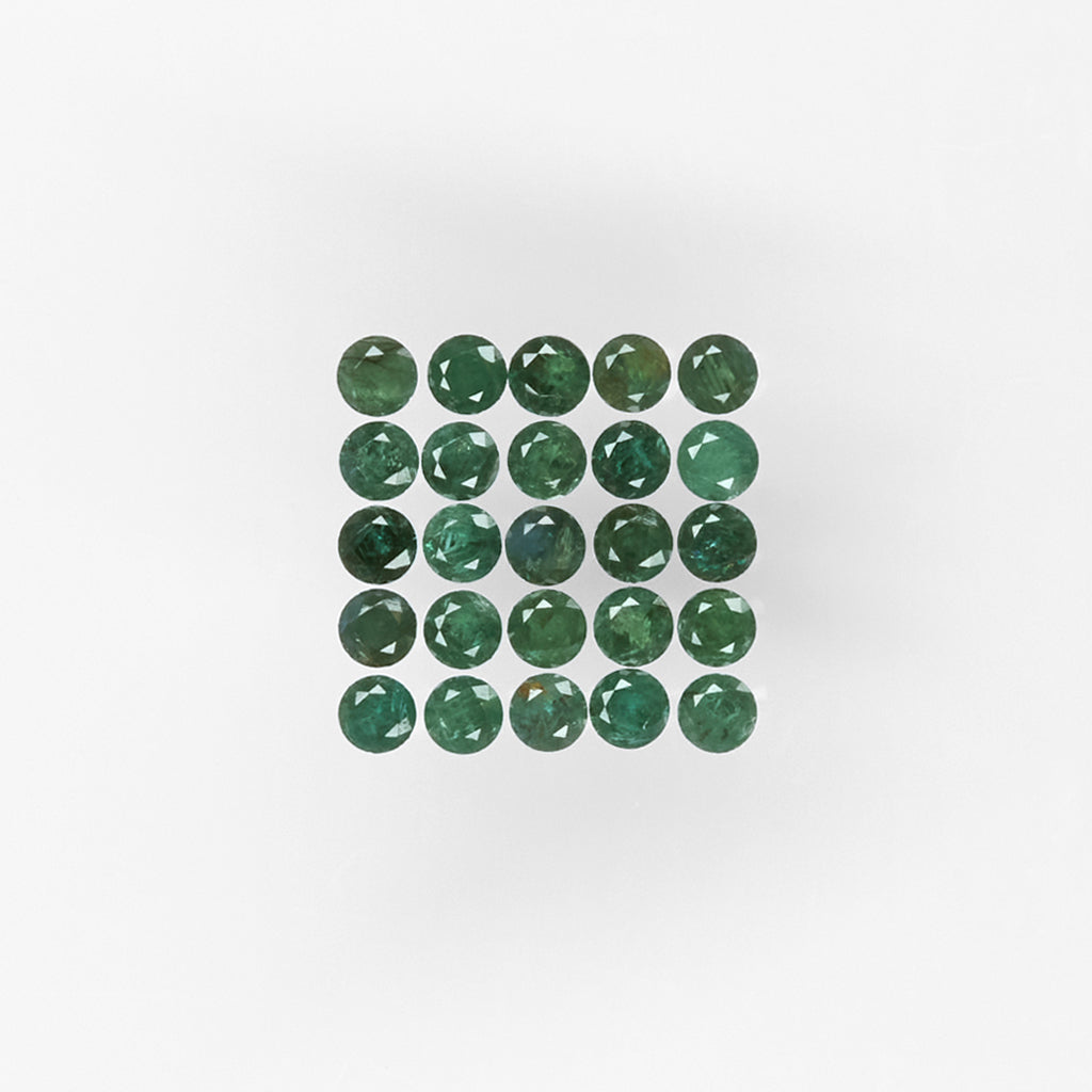 1 to 2mm AA Dark Brazilian Alexandrite Rounds