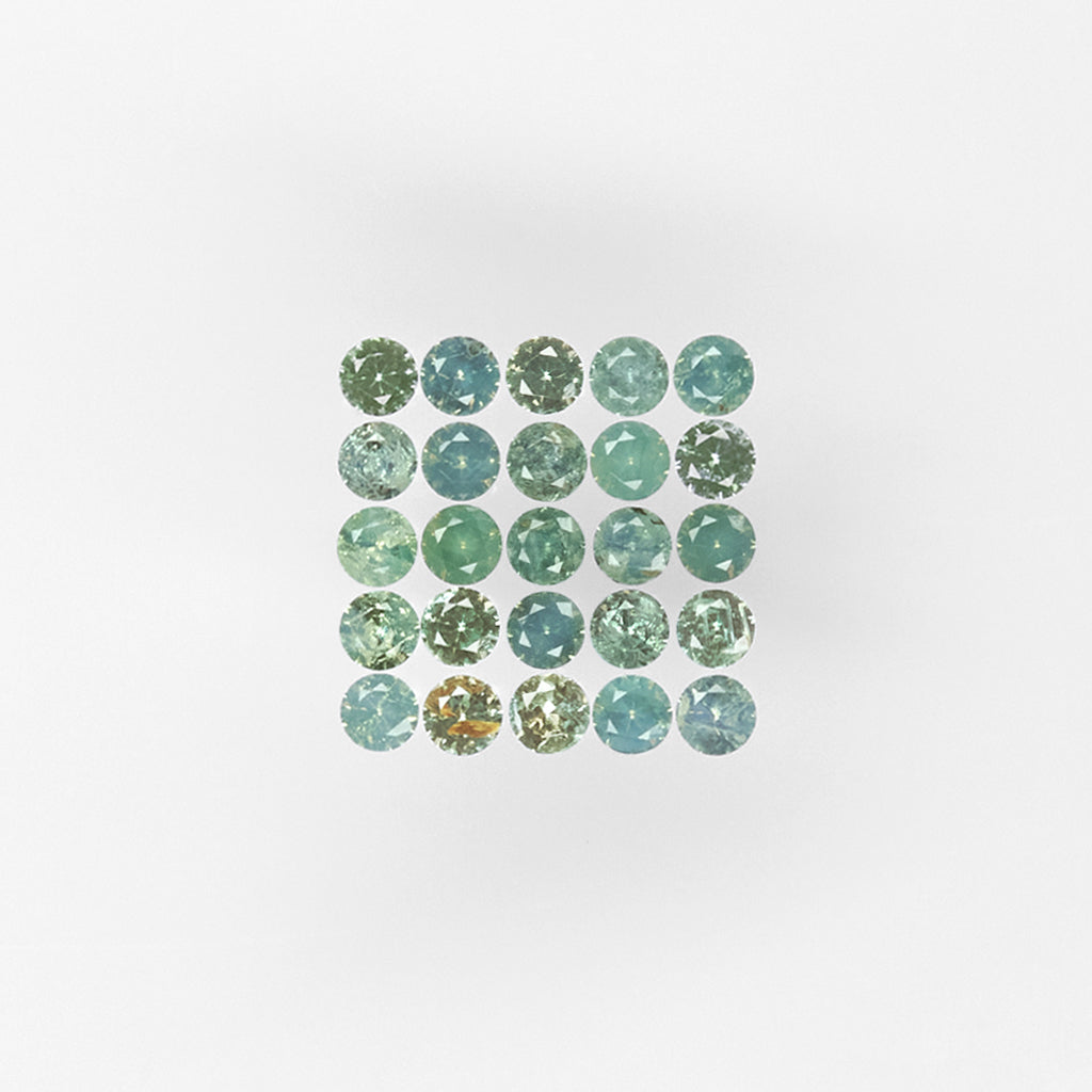 1 to 2mm AAA Light Brazilian Alexandrite Rounds