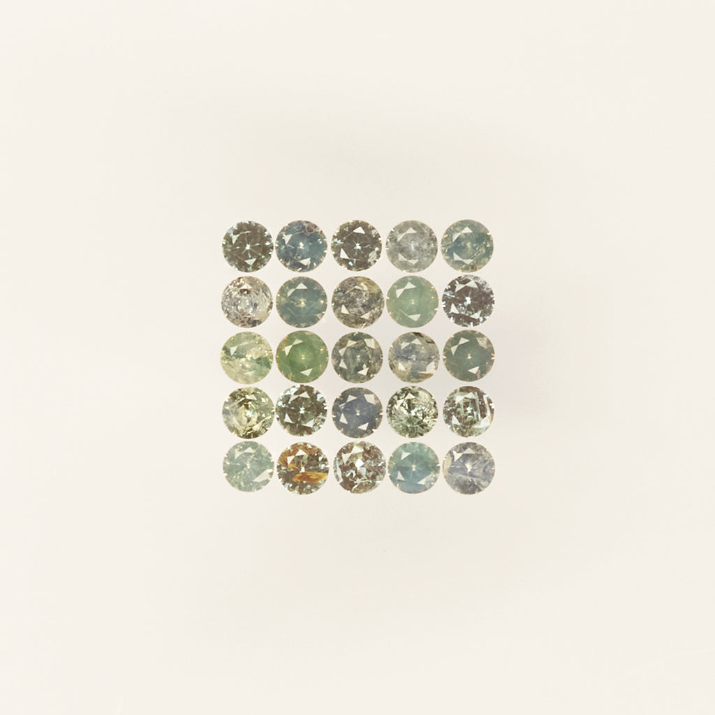 1 to 2mm AAA Light Brazilian Alexandrite Rounds