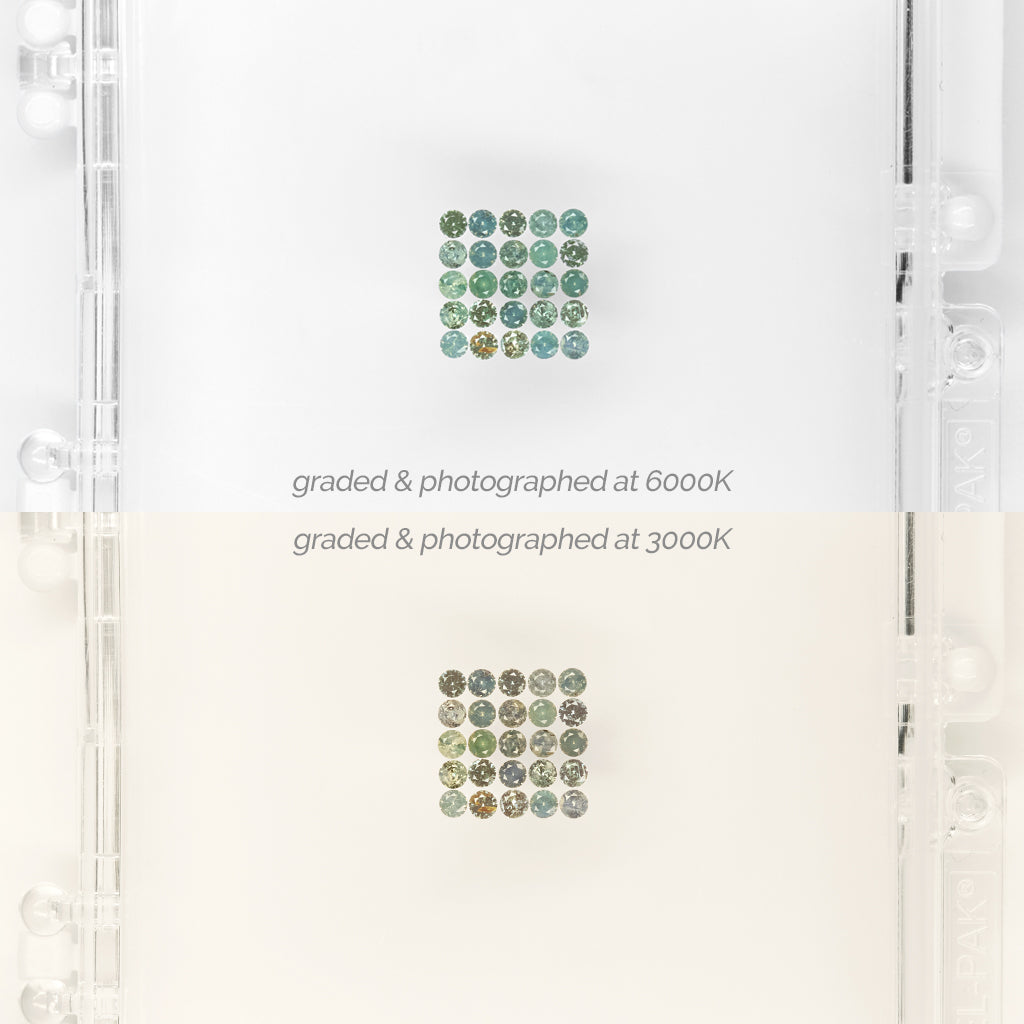 1 to 2mm AAA Light Brazilian Alexandrite Rounds