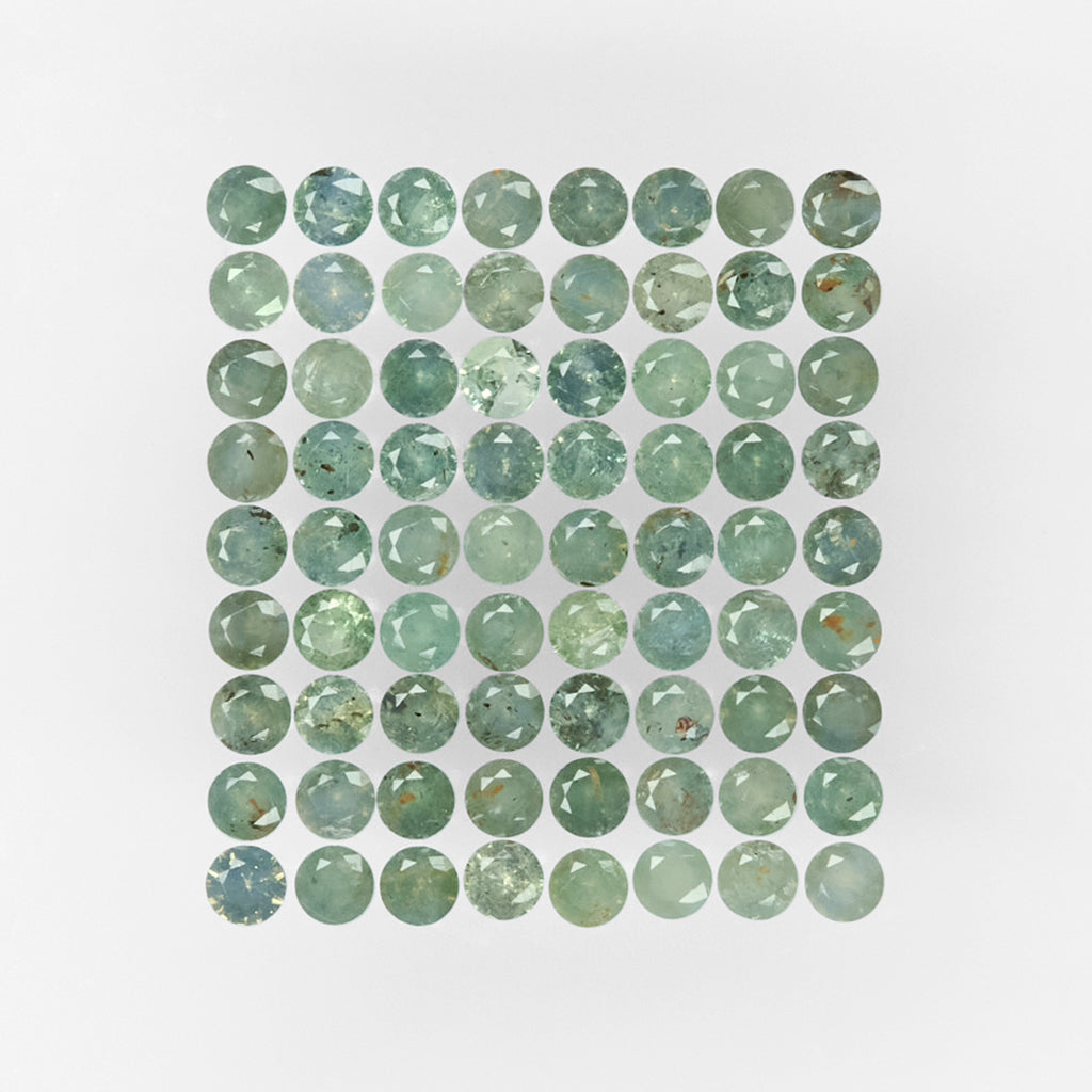 1 to 2mm AA Light Brazilian Alexandrite Rounds