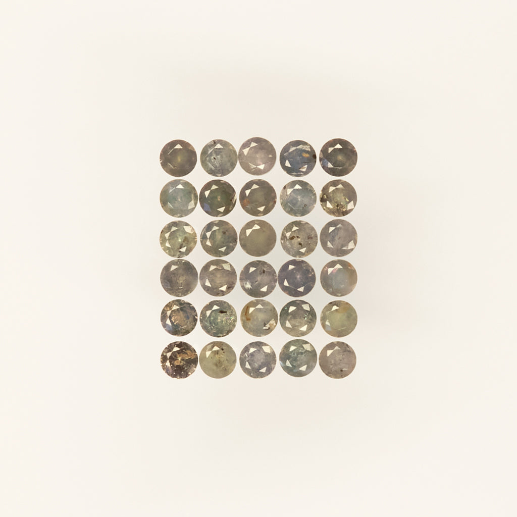 1 to 2mm AA Medium Brazilian Alexandrite Rounds