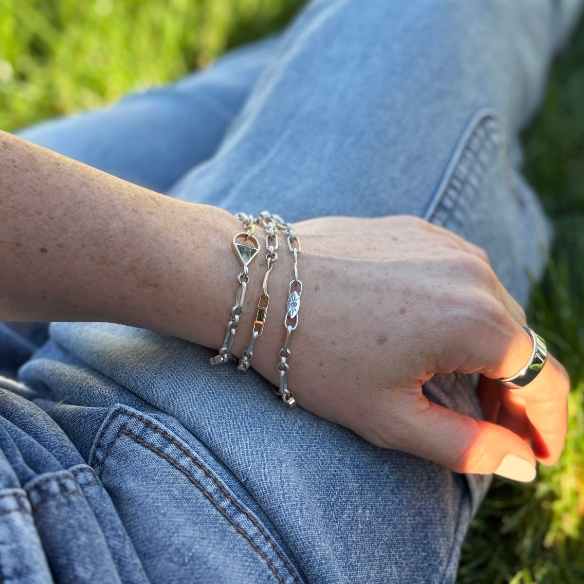 Raffle Convertible Bracelet Set - Ambreen Tyeb-Daud