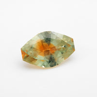 3.35ct Bi-Color Montana Sapphire Fancy Lozenge