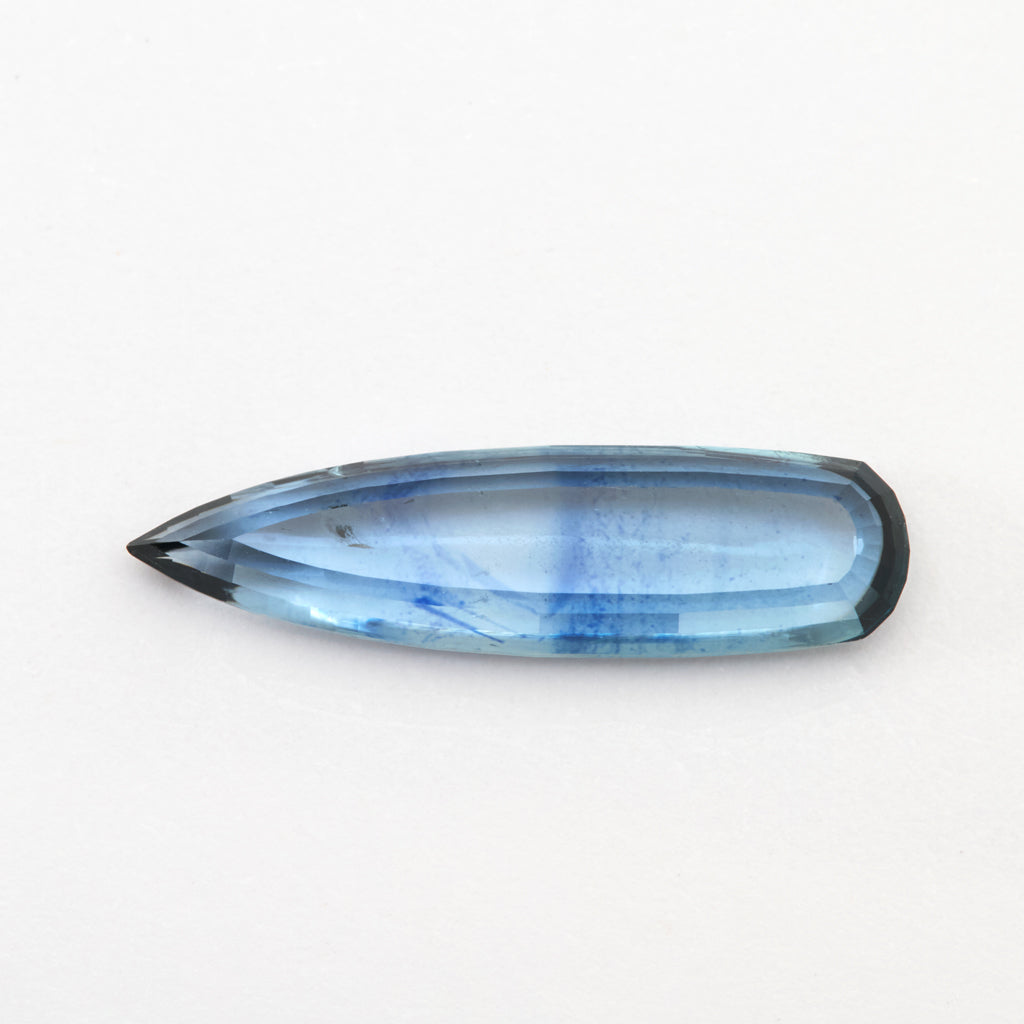 2.34ct Blue Montana Sapphire Elongated Blade