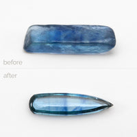 2.34ct Blue Montana Sapphire Elongated Blade
