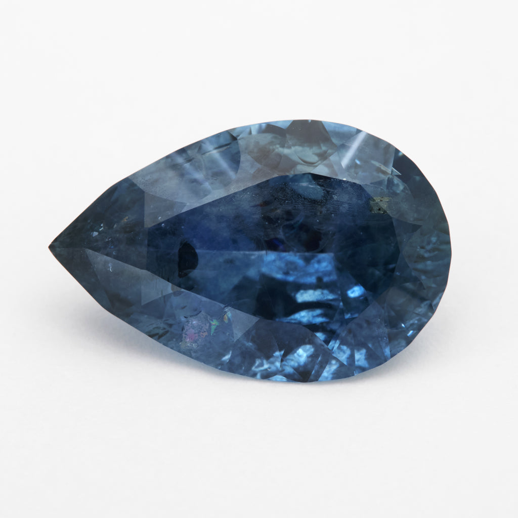 4.47ct Denim Montana Sapphire Pear