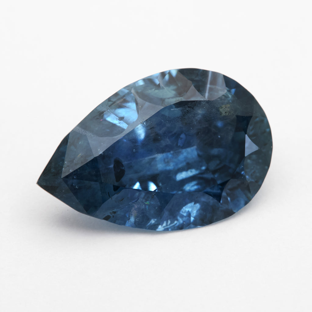 4.47ct Denim Montana Sapphire Pear